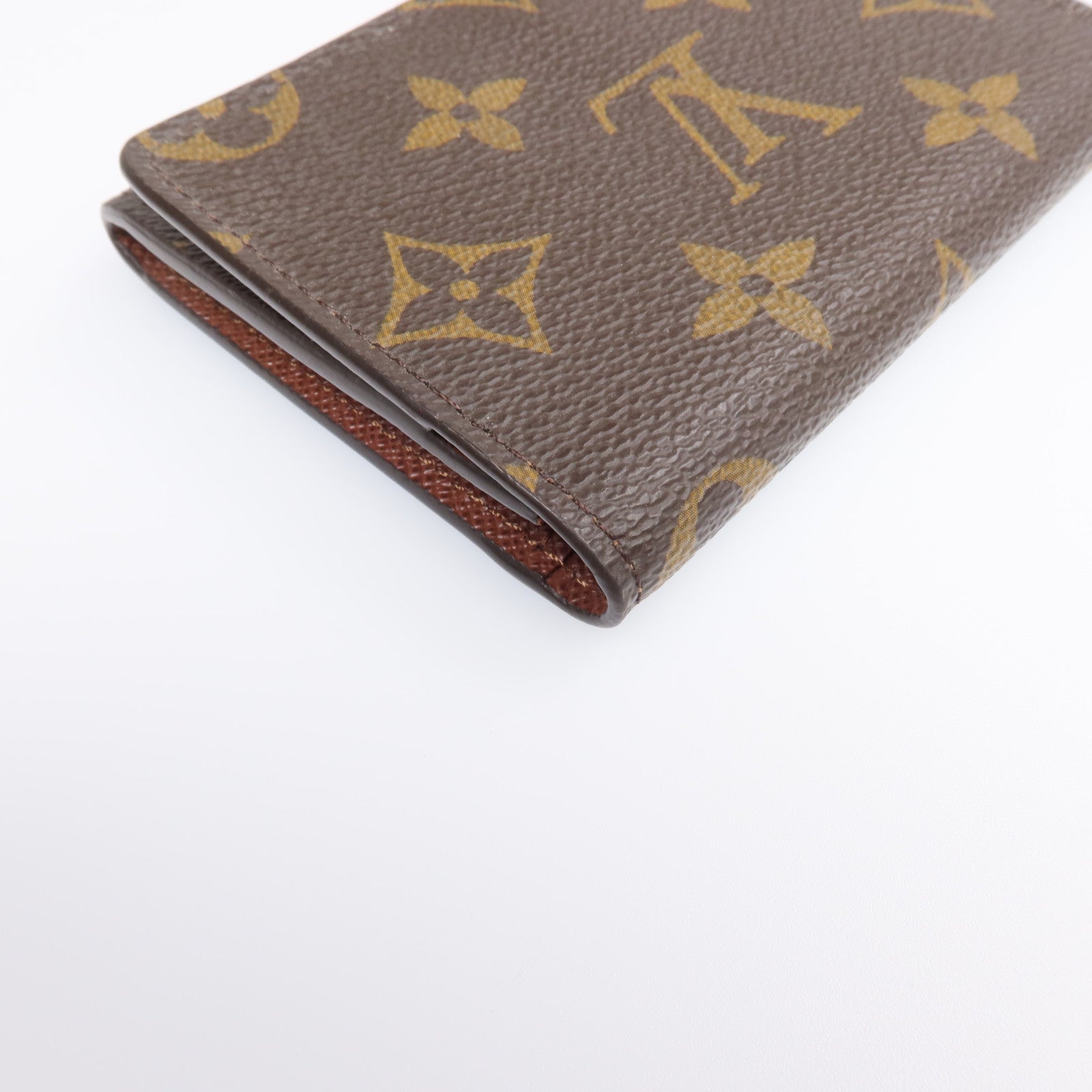 LOUIS VUITTON Monogram Enveloppe Carte De Visite金扣Card Case