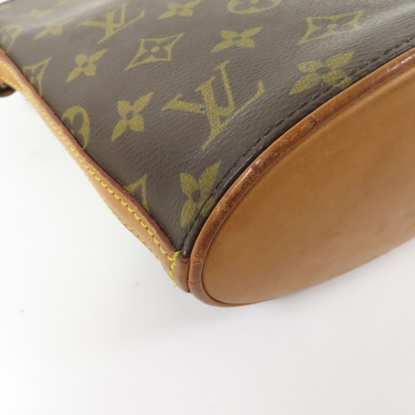 LOUIS VUITTON Monogram Drouot金扣肩背袋啡色