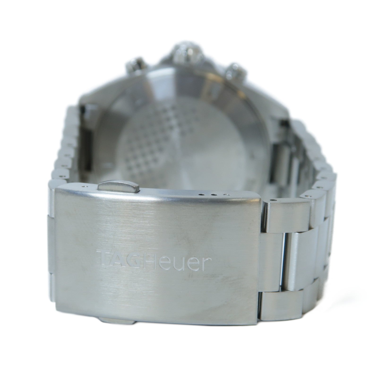 TAG HEUER 【激減優惠】Formula 43mm不鏽鋼石英機芯手錶黑色/白色
