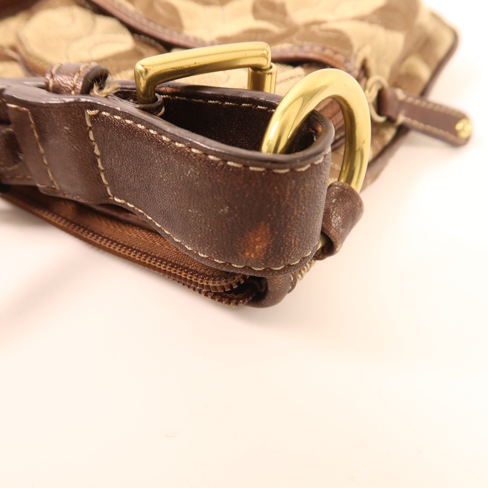 COACH 【激減優惠】帆布Waist Bag金扣腰包