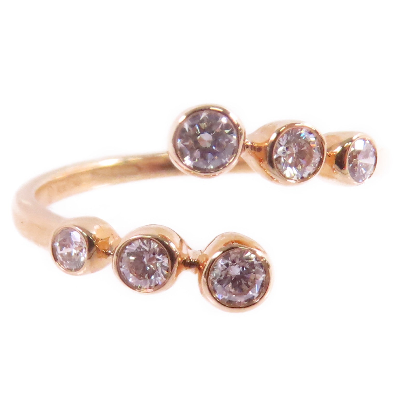 JEWELRY 18K玫瑰金/鑽石Diamond Ring戒指US#5.75