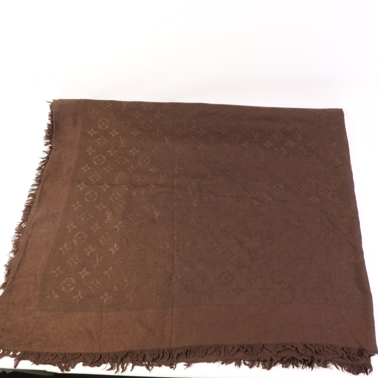LOUIS VUITTON 絲質/羊毛Scarf頸巾
