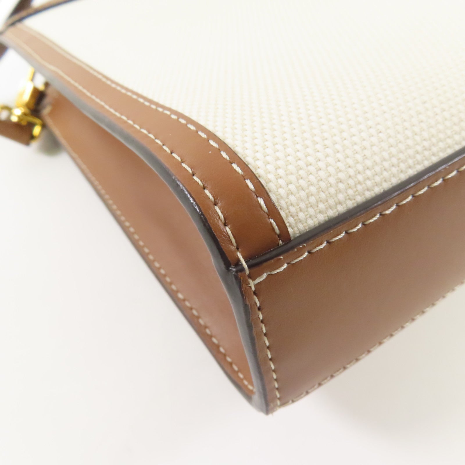 BURBERRY 帆布Mini Pocket手挽肩背兩用袋