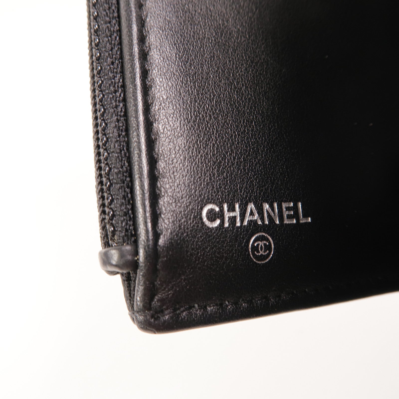 CHANEL 牛皮皮革Boy Wallet錢包
