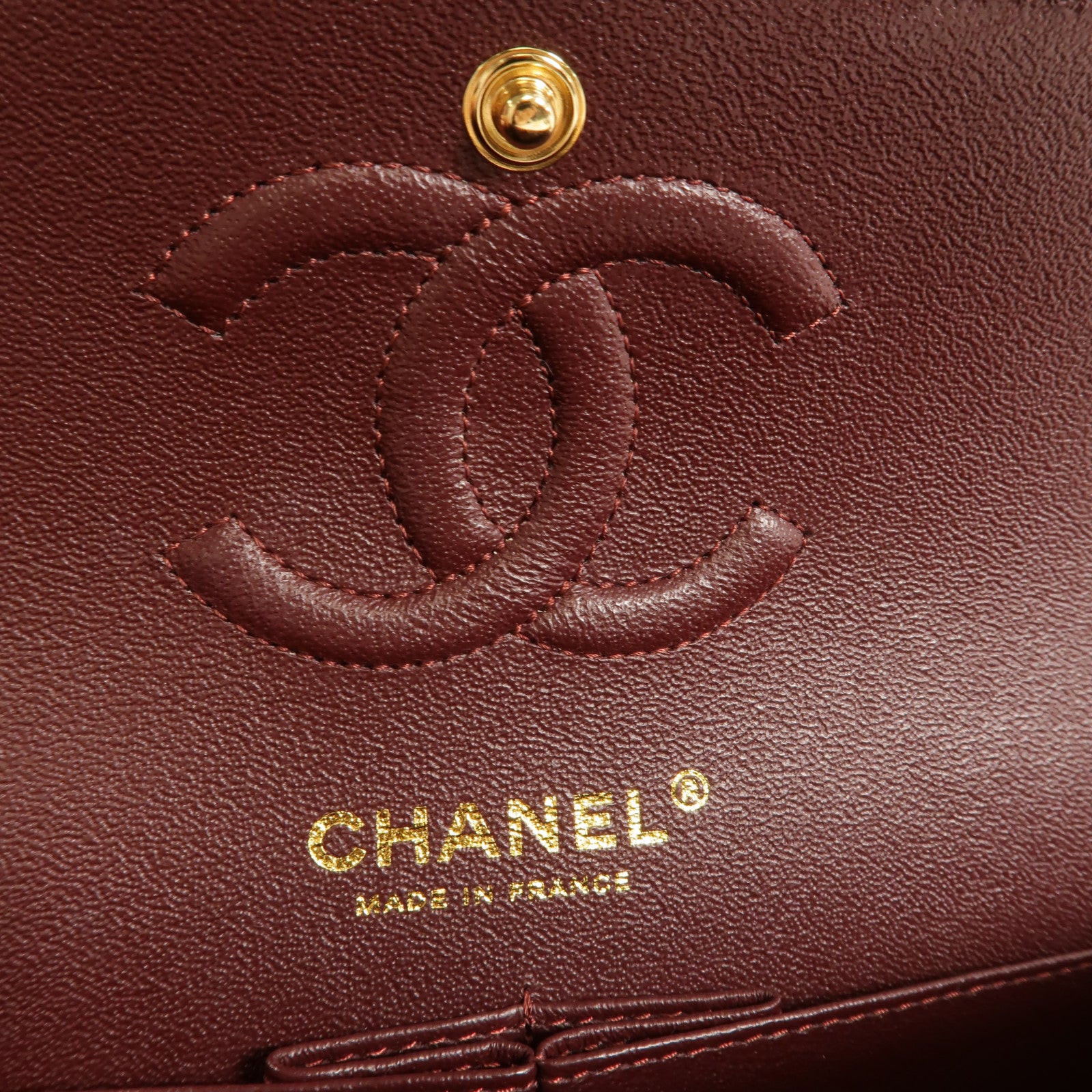 CHANEL 牛皮皮革Classic 23鏈帶肩背袋