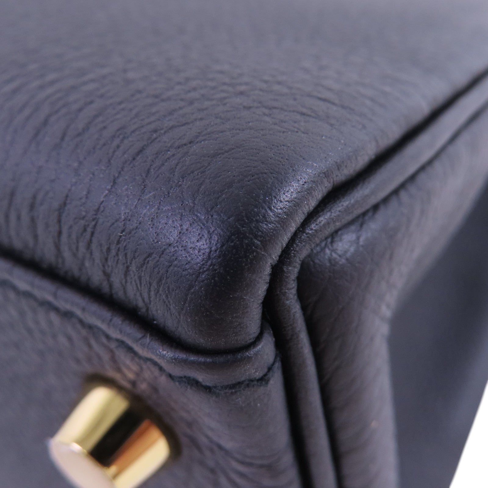 HERMES 【激減優惠】Togo皮革Kelly 25 2Way Hand Bag金扣手挽肩背兩用袋