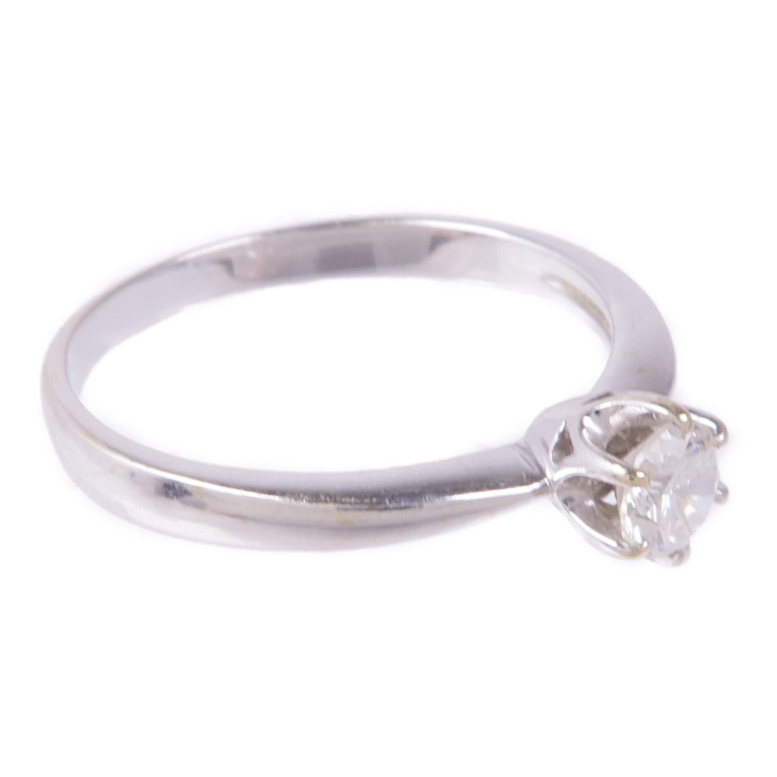 JEWELRY Diamond Ring Accessories 18K White Gold US#7.25