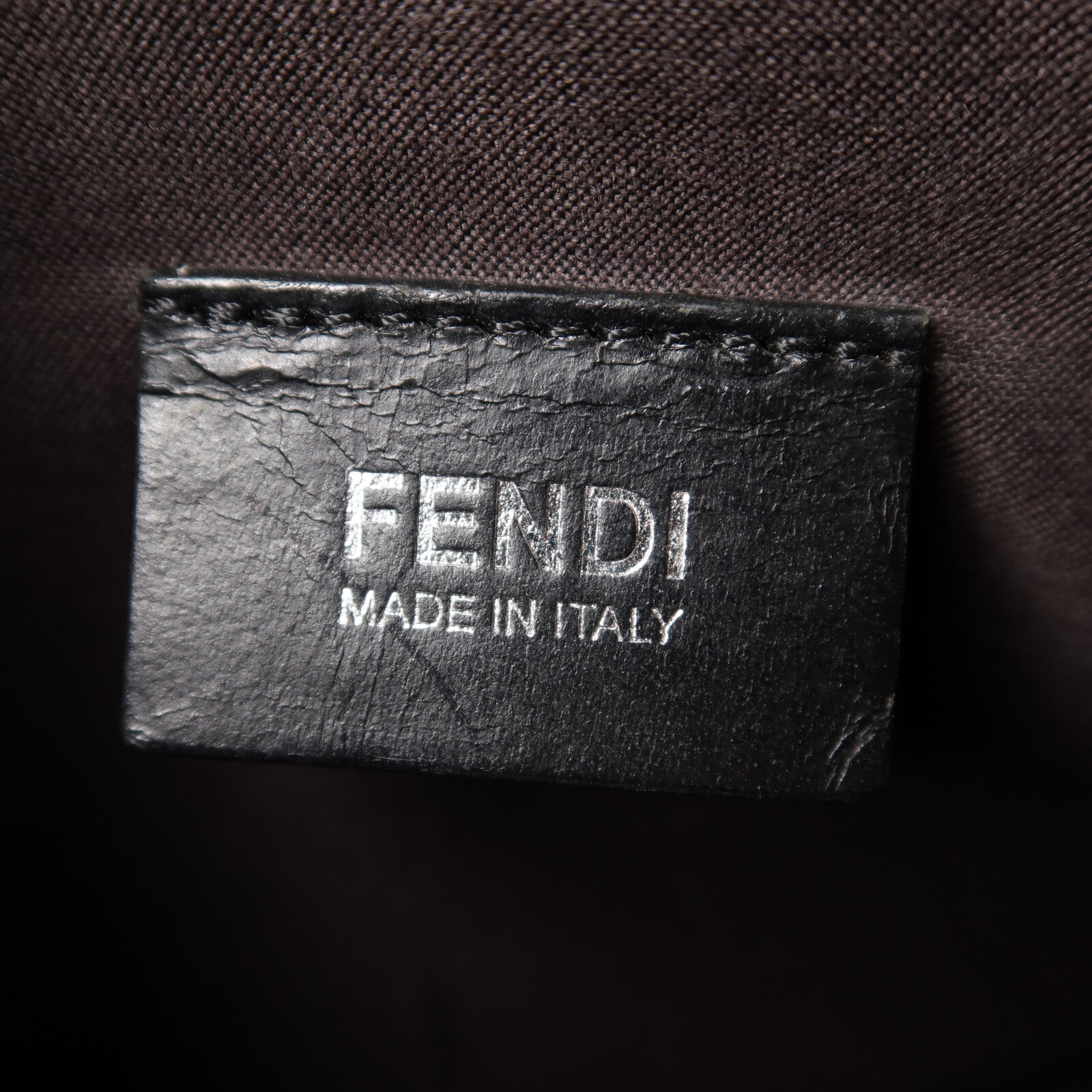 FENDI 塗層帆布Messenger Bag肩背袋