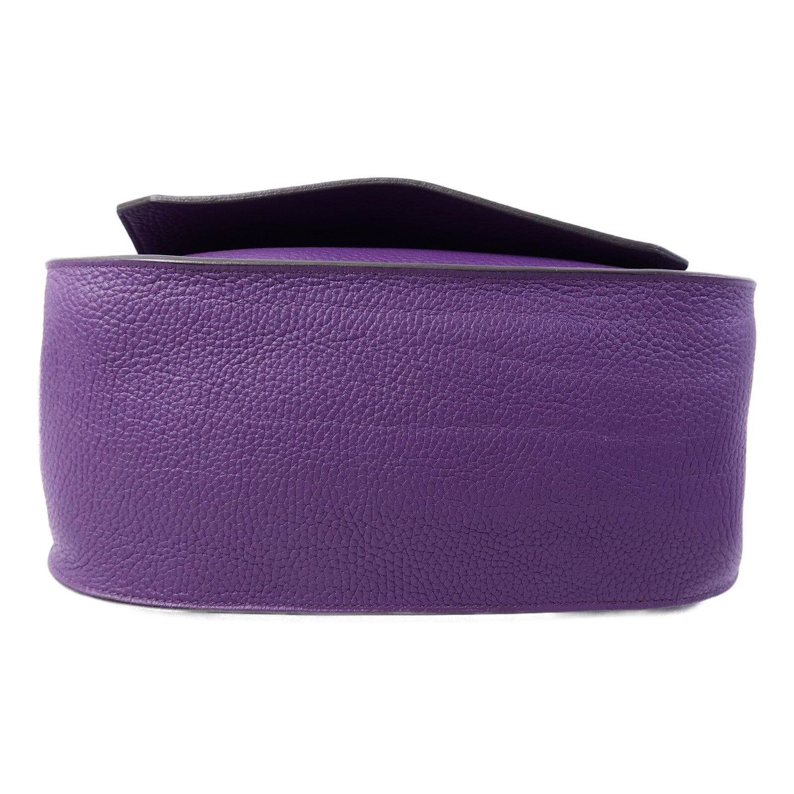 HERMES Clemence皮革Jypsiere 28肩背袋Iris