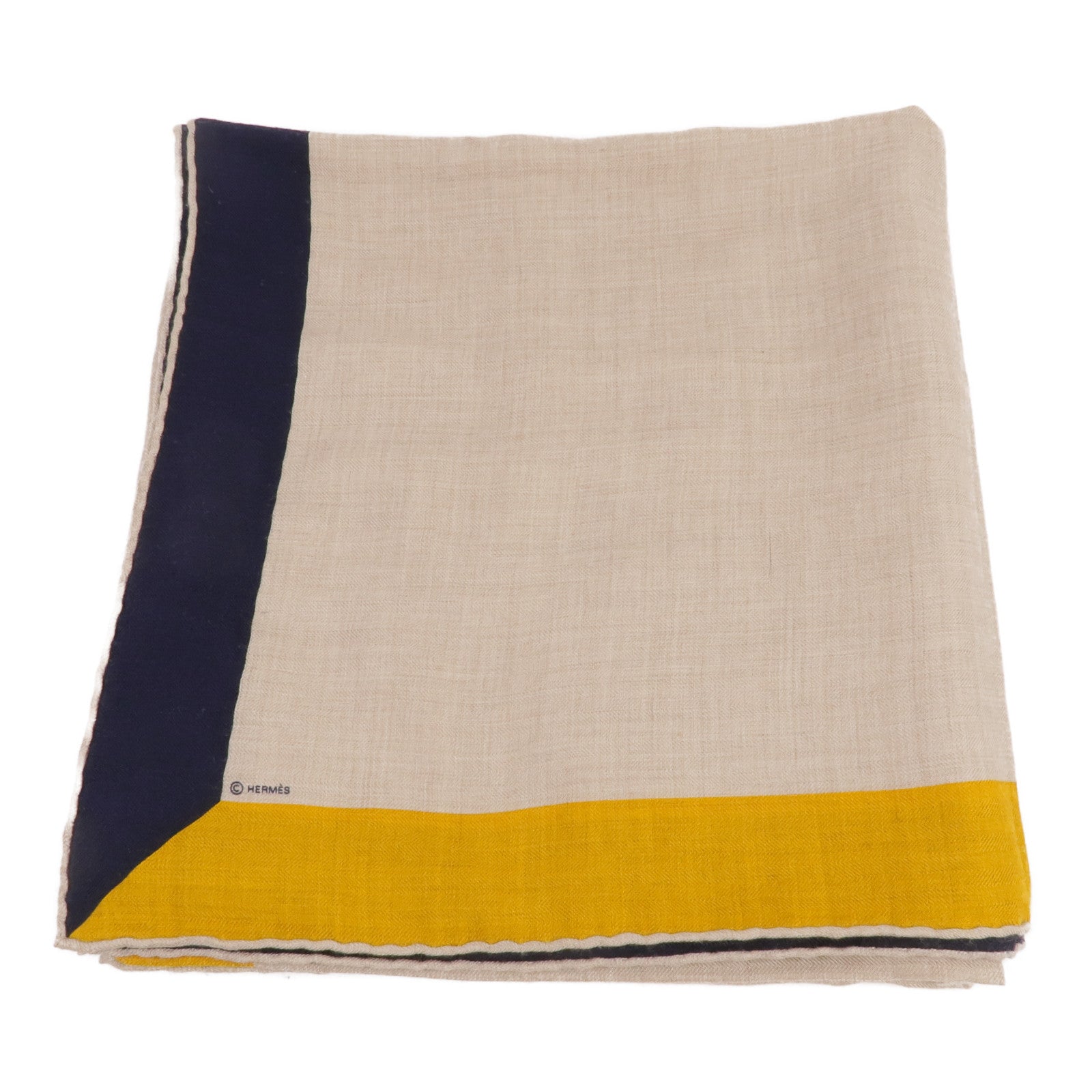 HERMES 羊絨/絲質Scarf圍巾