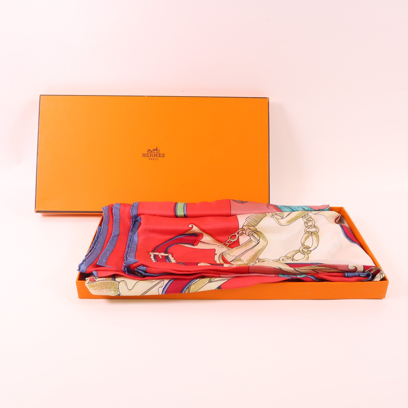 HERMES 【激減優惠】絲質Scarf 140X140絲巾