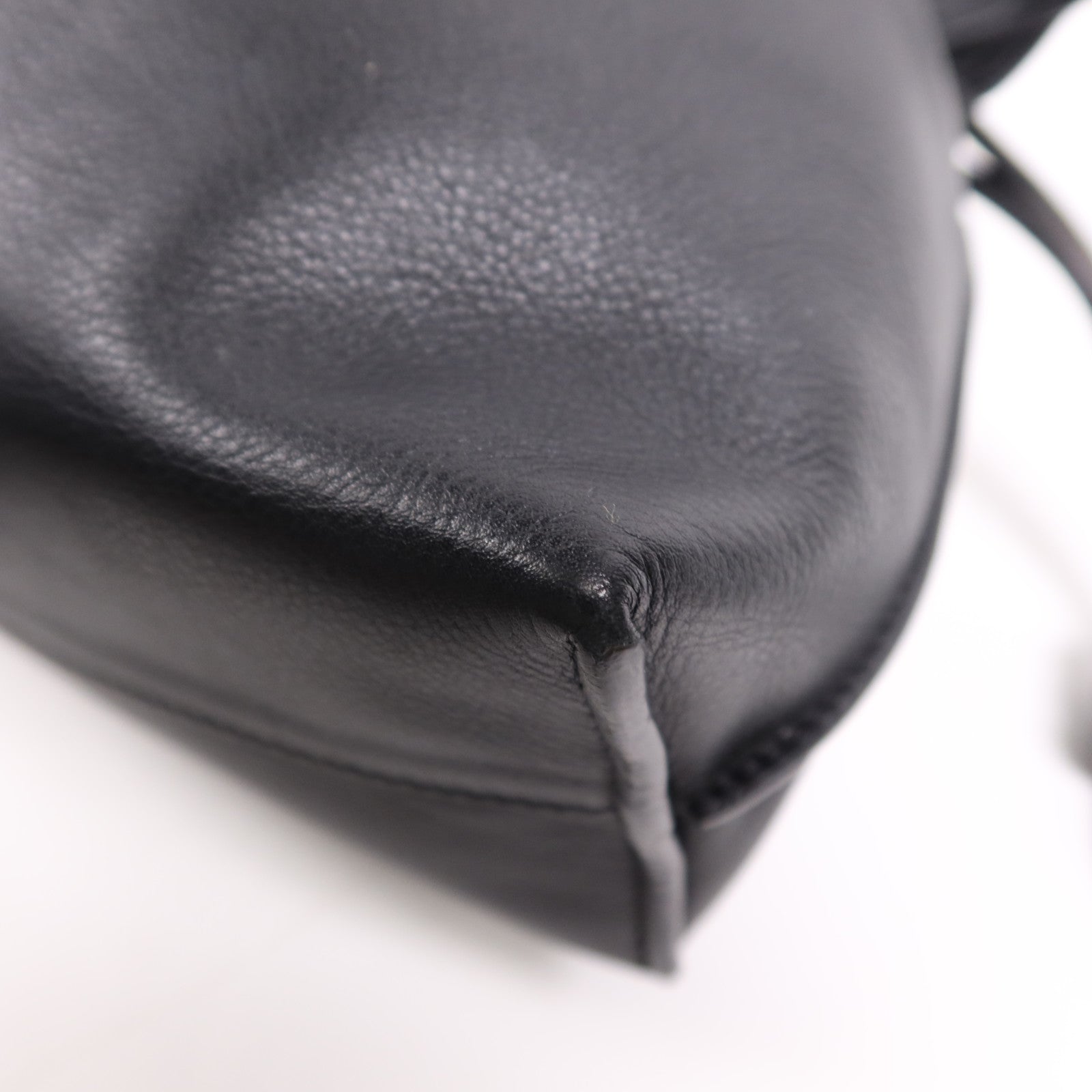 LOEWE 牛皮皮革Flamenco Medium金扣肩背袋