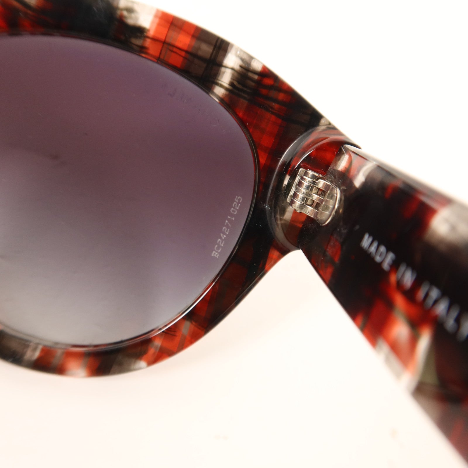 CHANEL 【激減優惠】PVC Sunglass銀扣太陽眼鏡