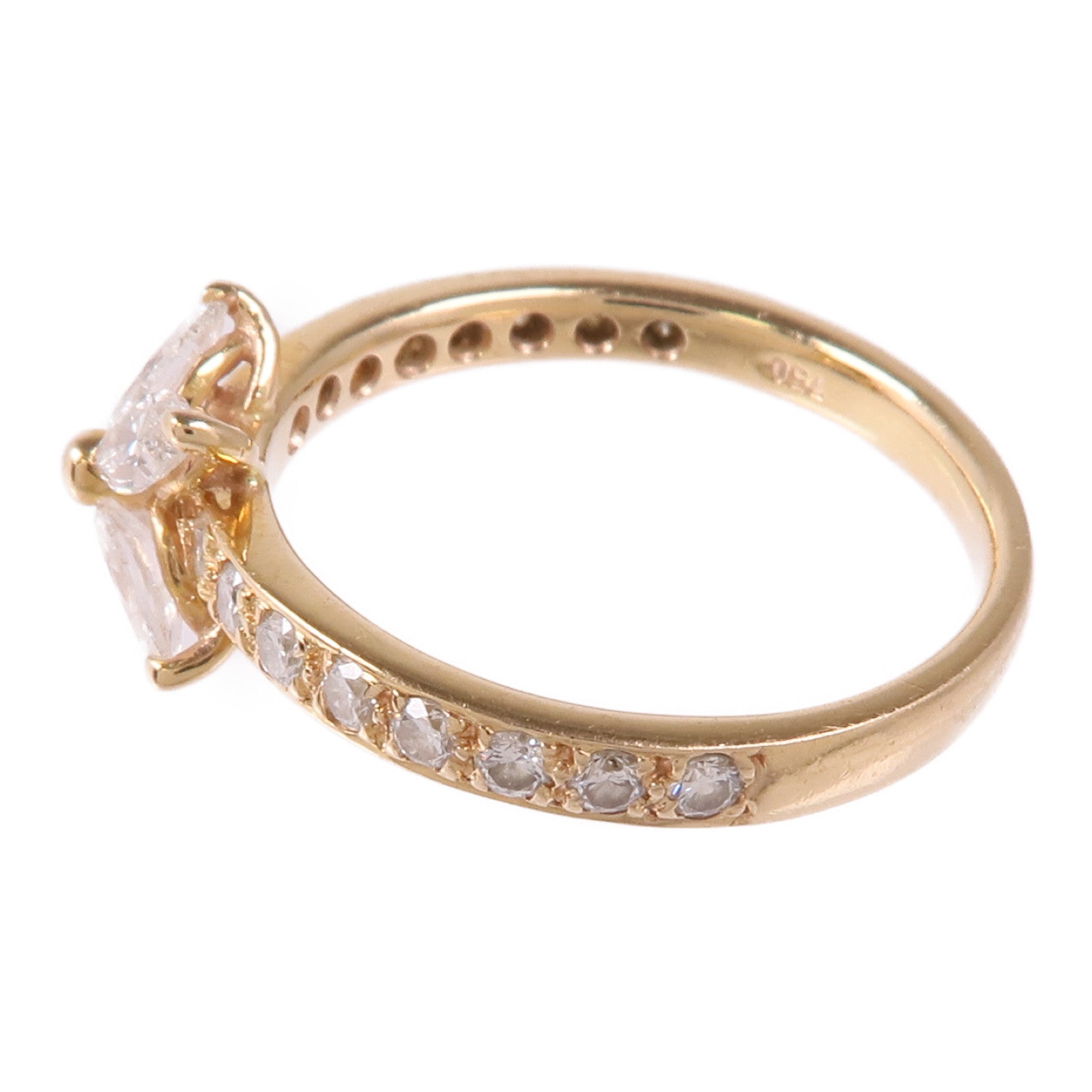 JEWELRY 18K黃金Diamond Ring鑽石戒指US#6.25