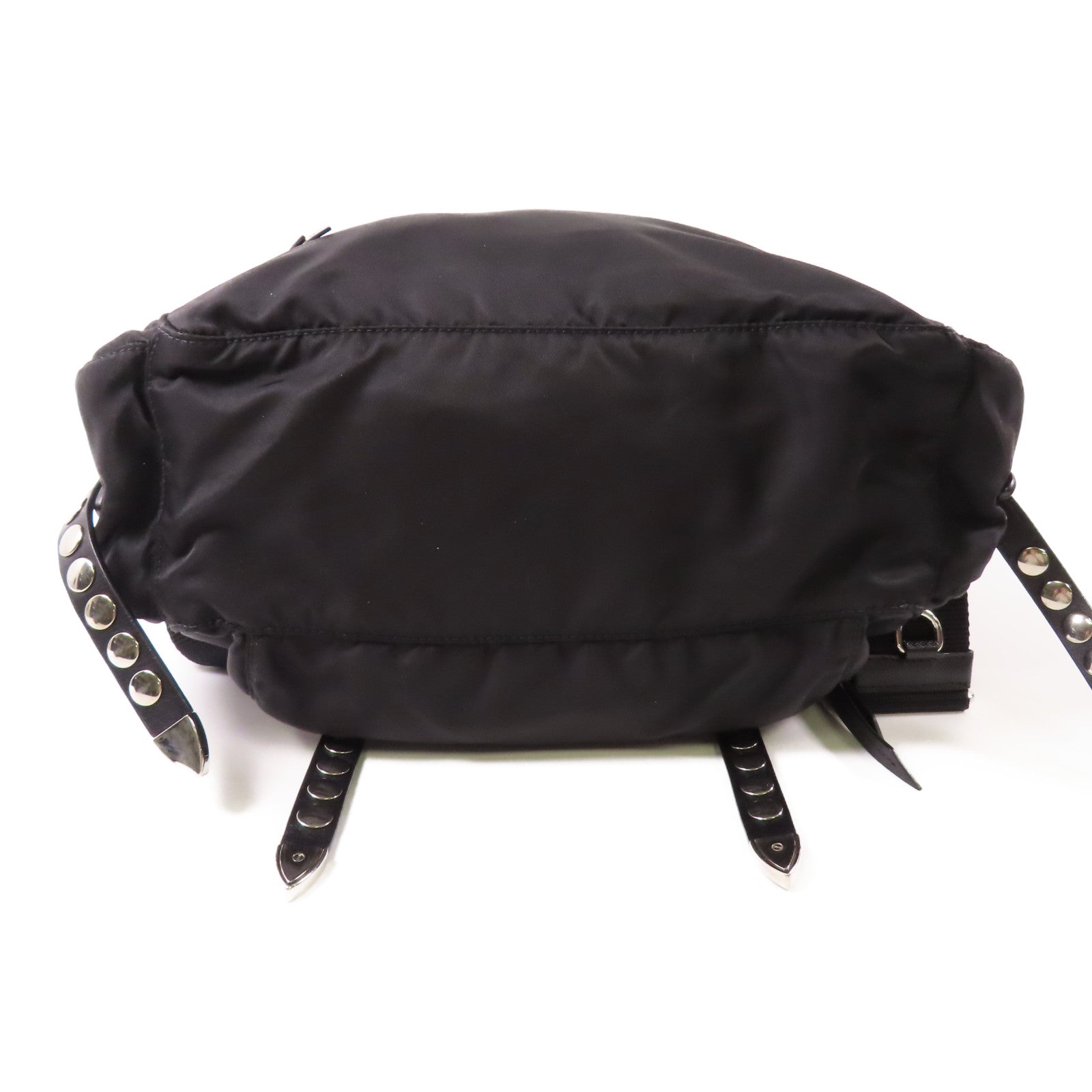 PRADA 尼龍Shoulder Bag銀扣肩背袋