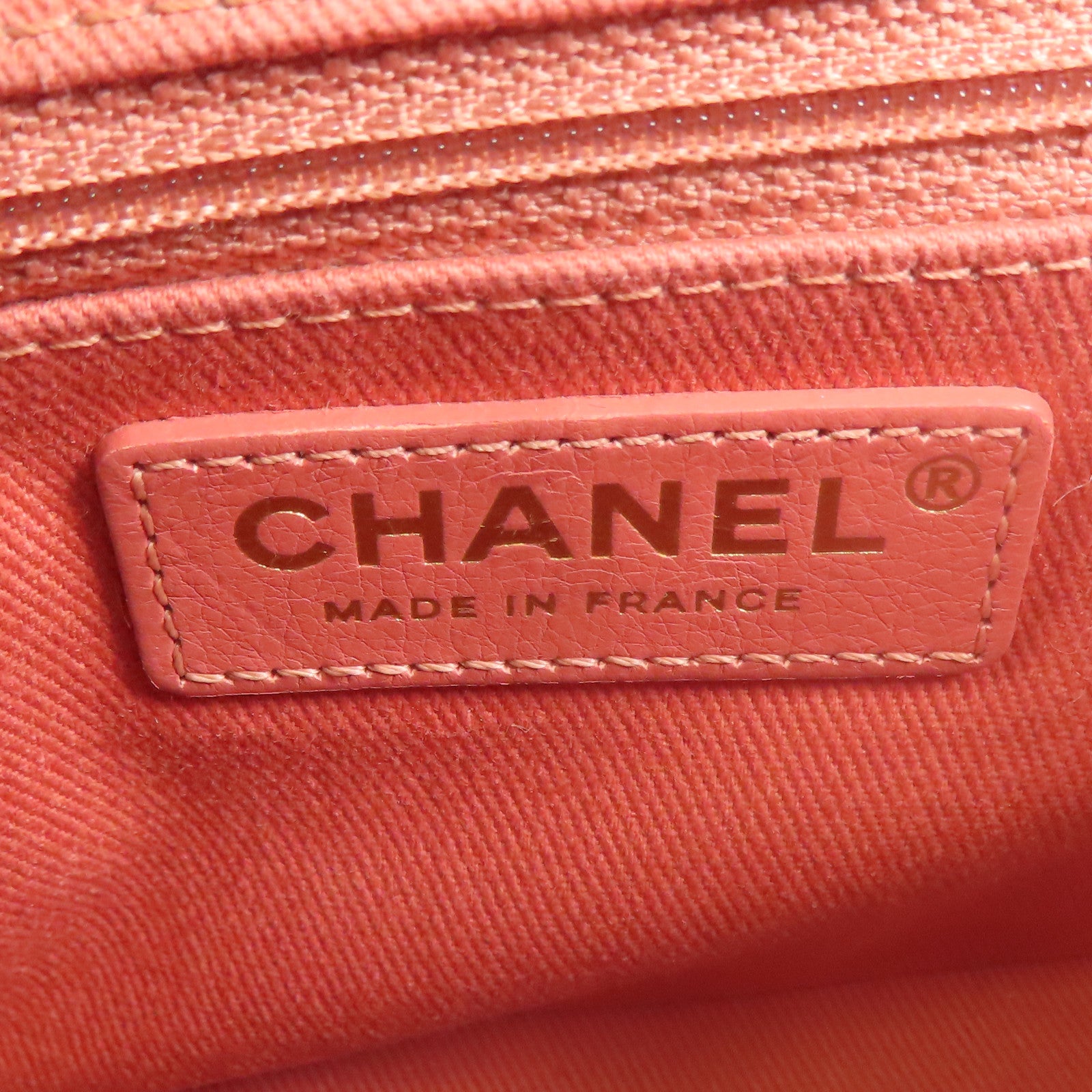 CHANEL 牛皮皮革Affinity金扣手挽肩背兩用袋