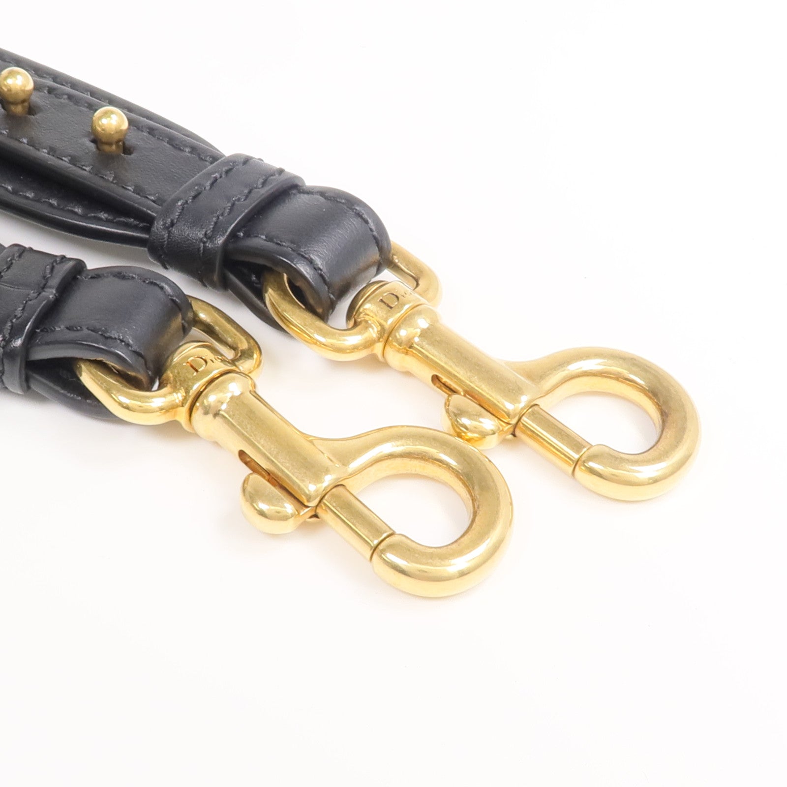 Dior 帆布Strap金扣肩背帶