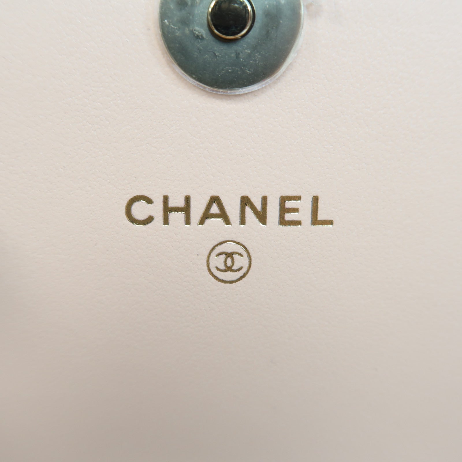 CHANEL 【激減優惠】菱格牛皮皮革Chain Shoulder金扣鏈帶肩背袋粉紅色