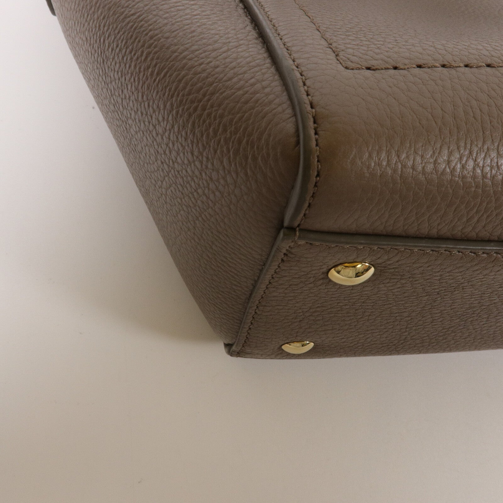 Salvatore Ferragamo 牛皮皮革Double Gancini手挽肩背兩用袋