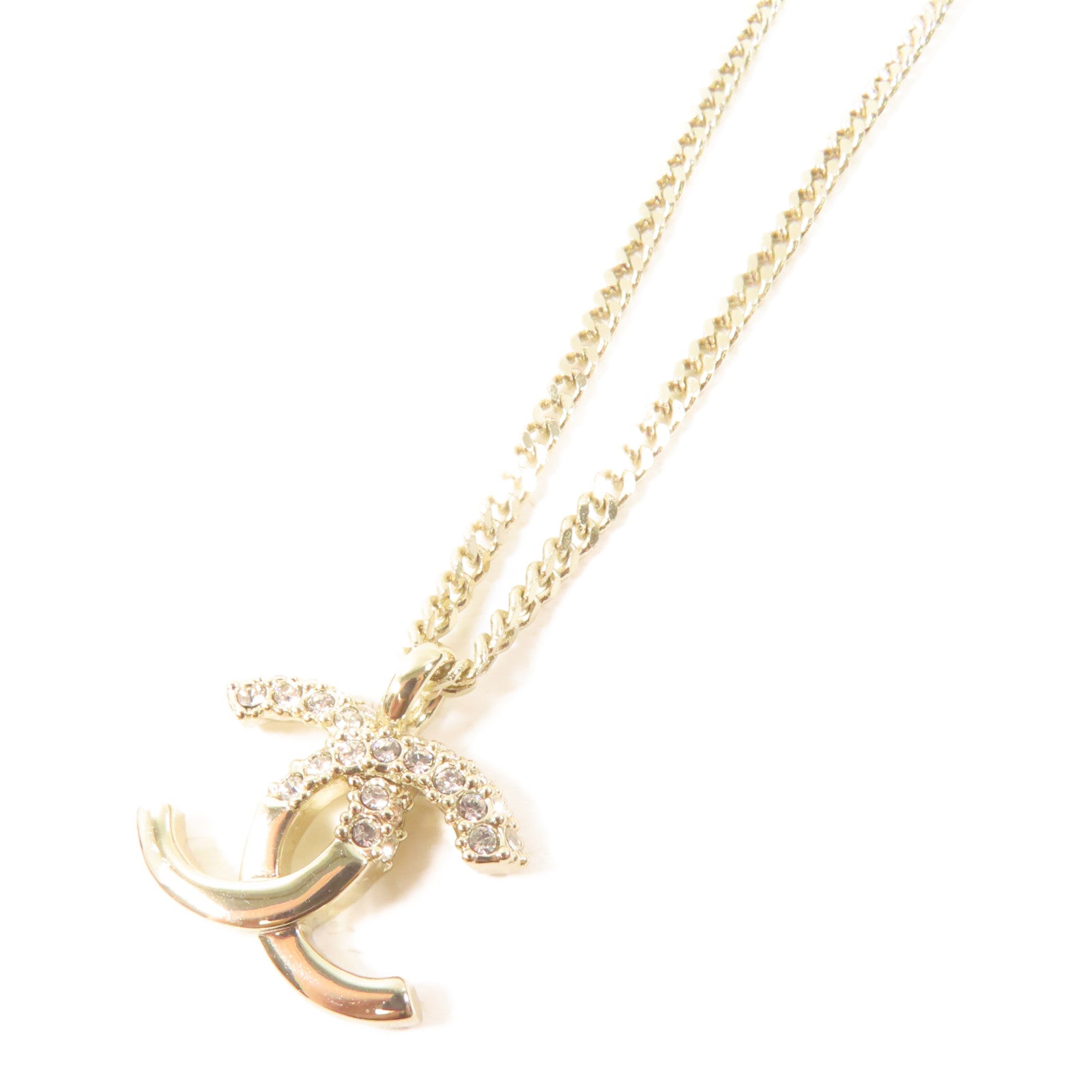 CHANEL 金屬Necklace項鍊金色