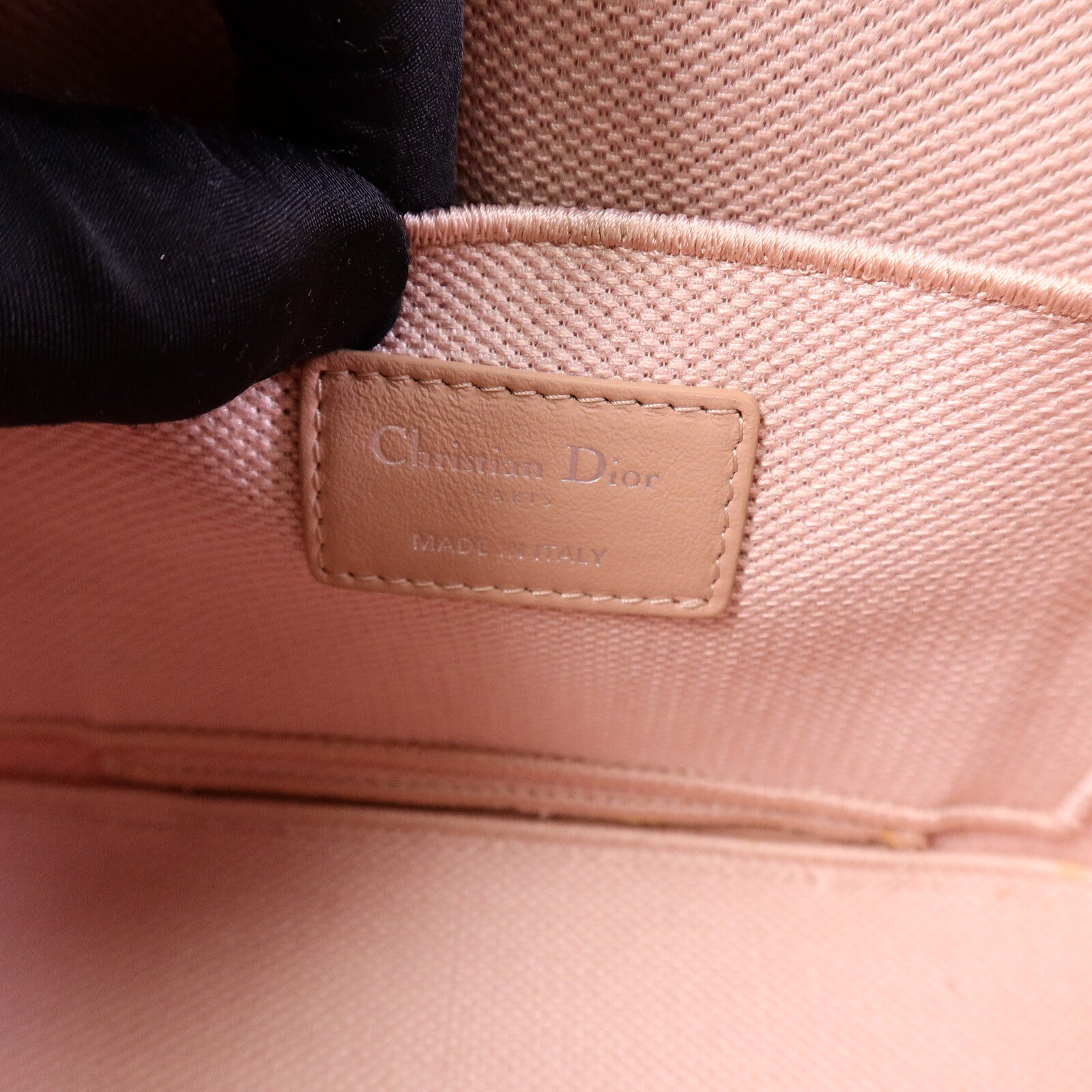 Dior 帆布Vanity case手挽袋