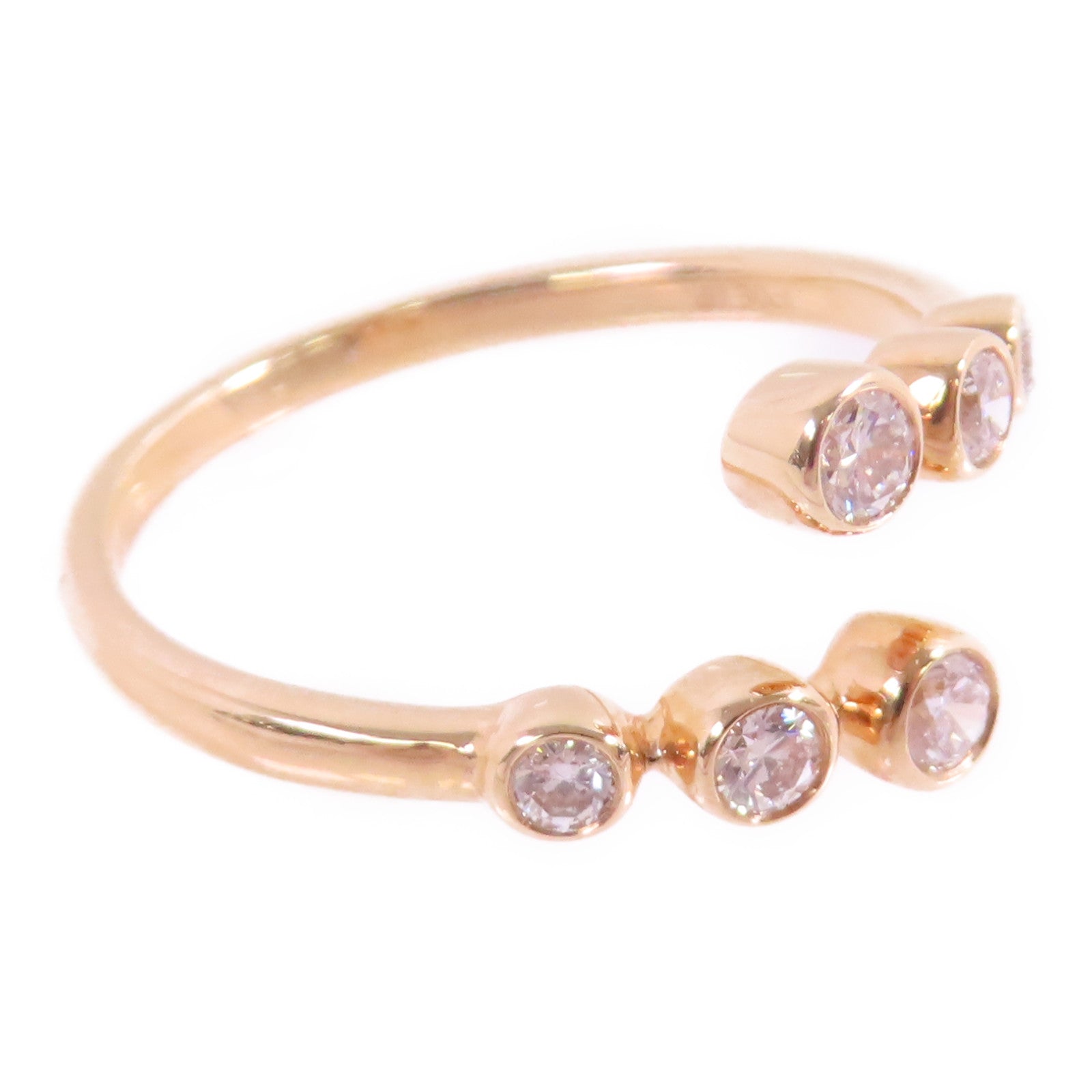 JEWELRY 18K玫瑰金/鑽石Diamond Ring戒指US#5.75