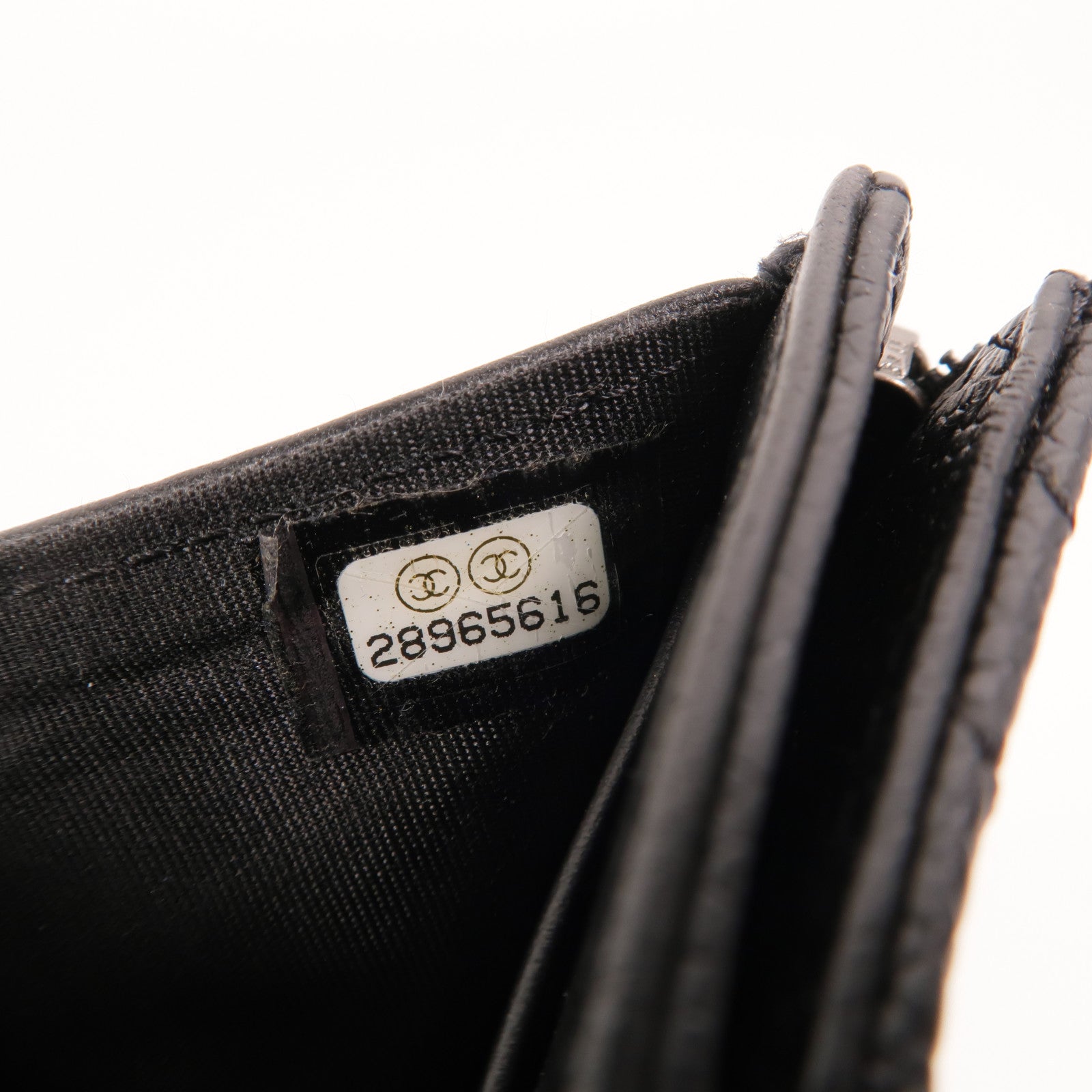 CHANEL 牛皮皮革Boy Wallet錢包