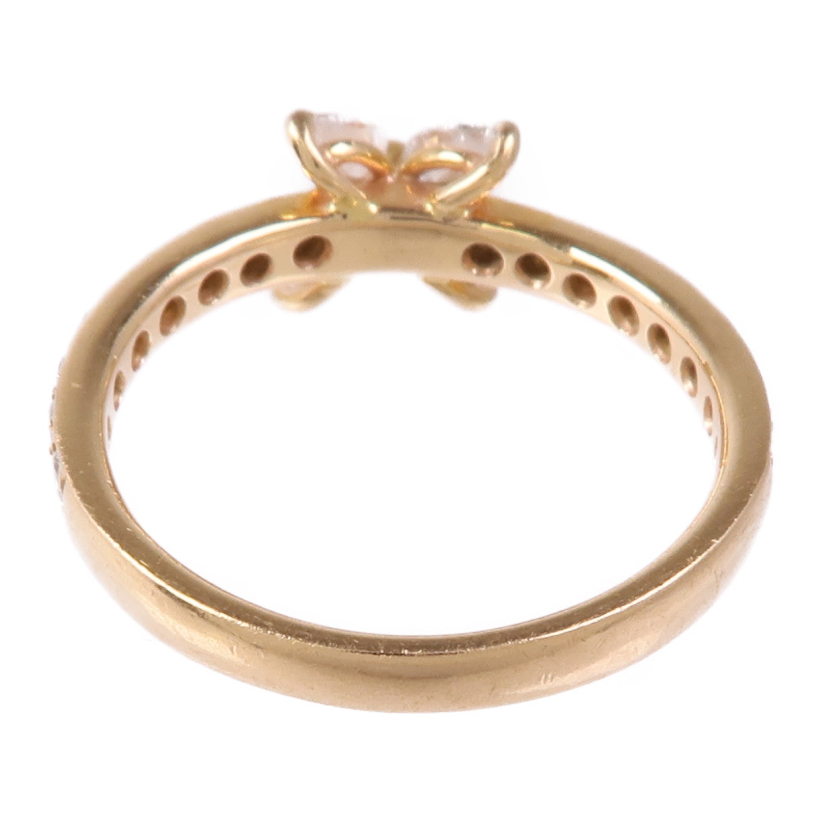 JEWELRY 18K黃金Diamond Ring鑽石戒指US#6.25