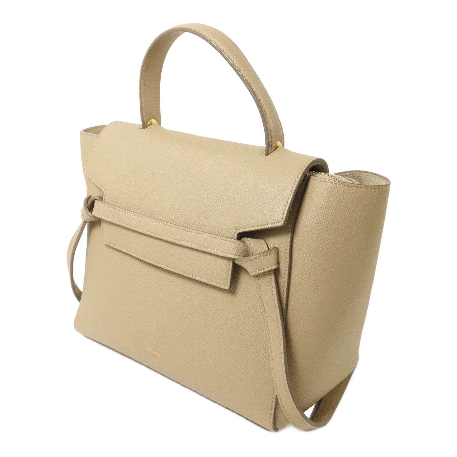 CELINE 牛皮皮革Micro Belt Bag手挽肩背兩用袋