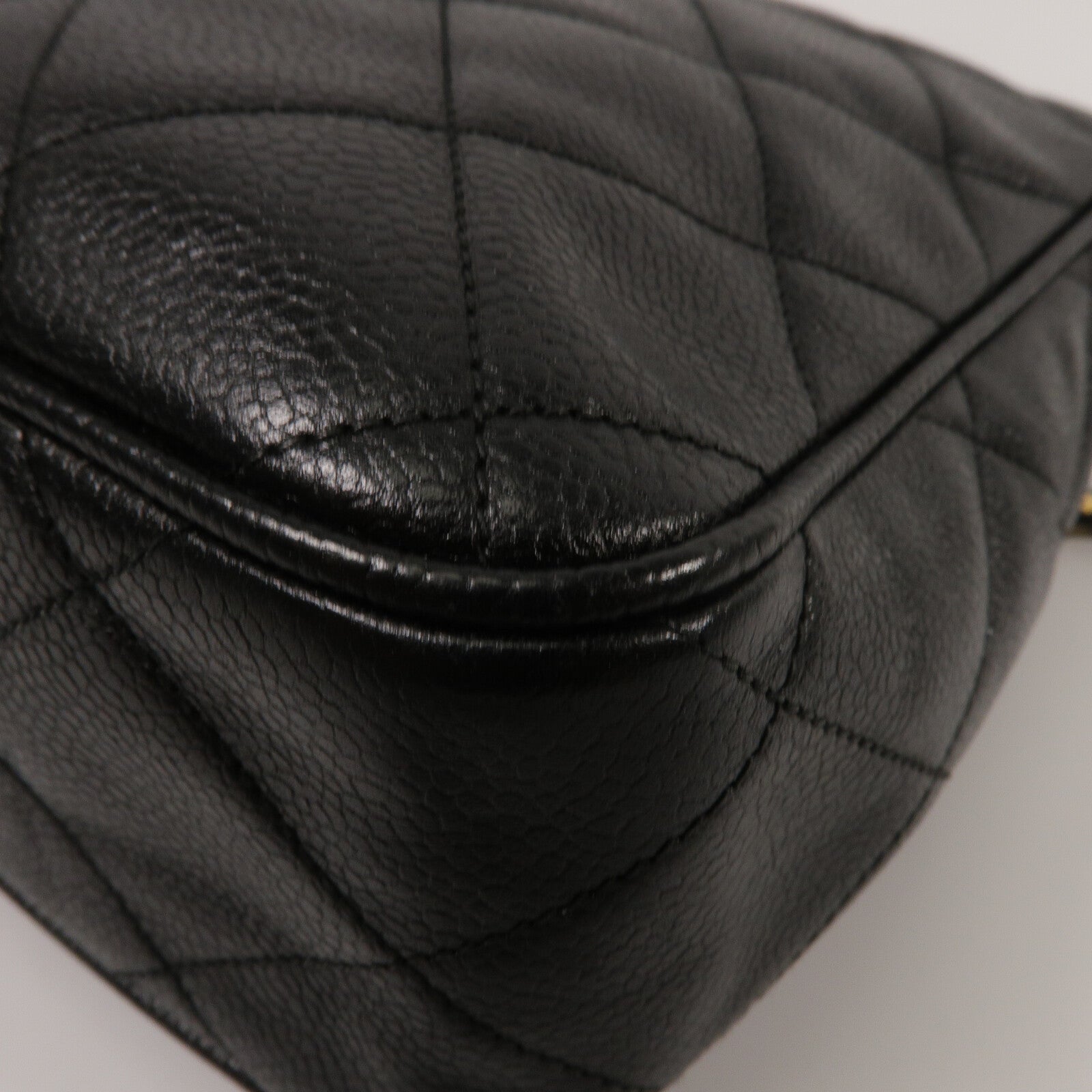 CHANEL 牛皮皮革Vintage Chain Shoulder鏈帶肩背袋
