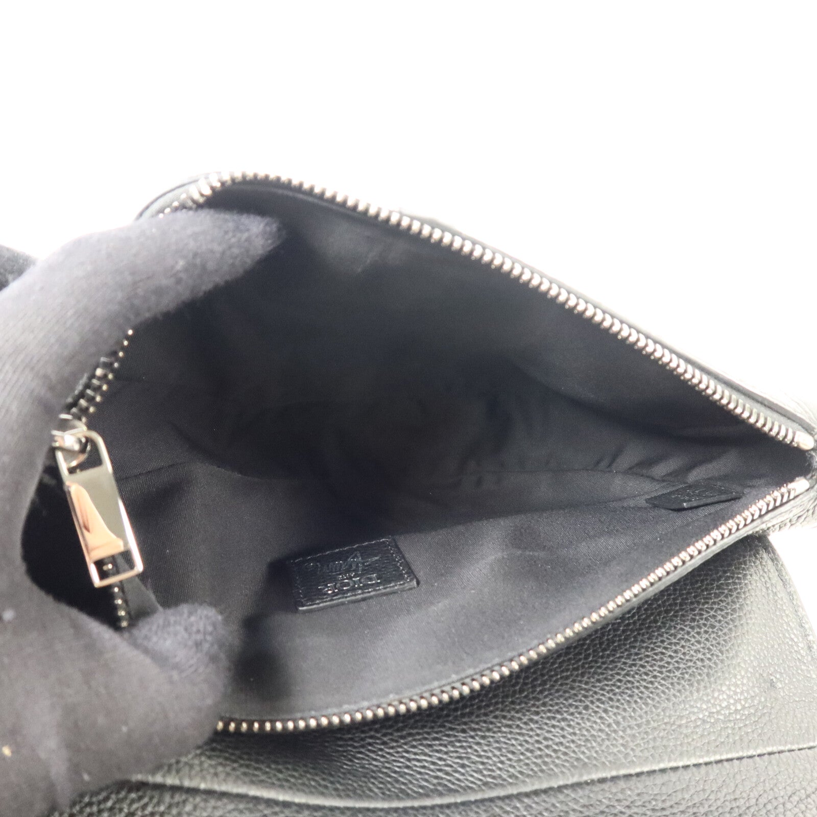 Dior 牛皮皮革Dior x Stussy Saddle Bag肩背袋