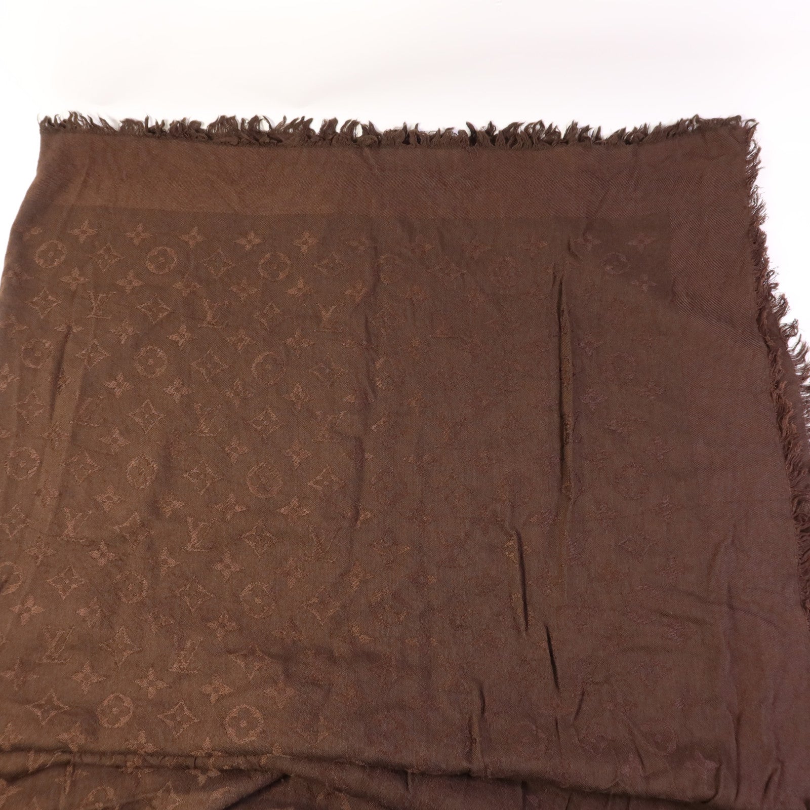 LOUIS VUITTON 絲質/羊毛Scarf頸巾