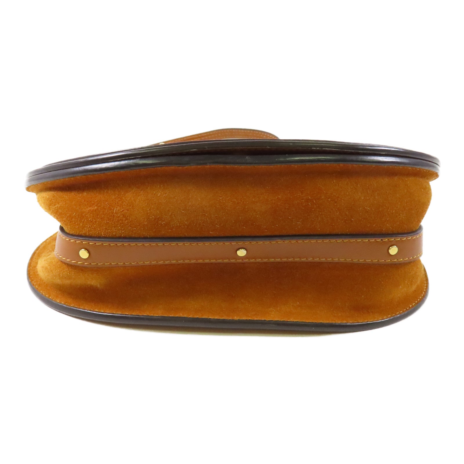 Chloe 牛皮皮革Nile Bag金扣肩背袋