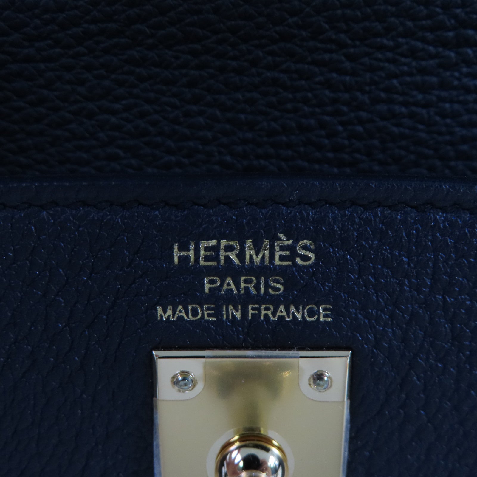 HERMES 【激減優惠】Togo皮革Kelly 25 2Way Hand Bag金扣手挽肩背兩用袋