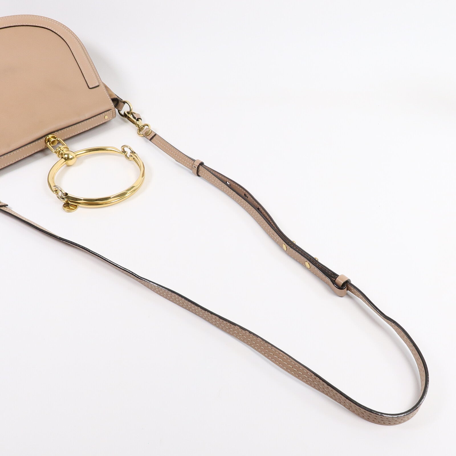 Chloe 牛皮皮革Small Nile Bracelet手挽肩背兩用袋