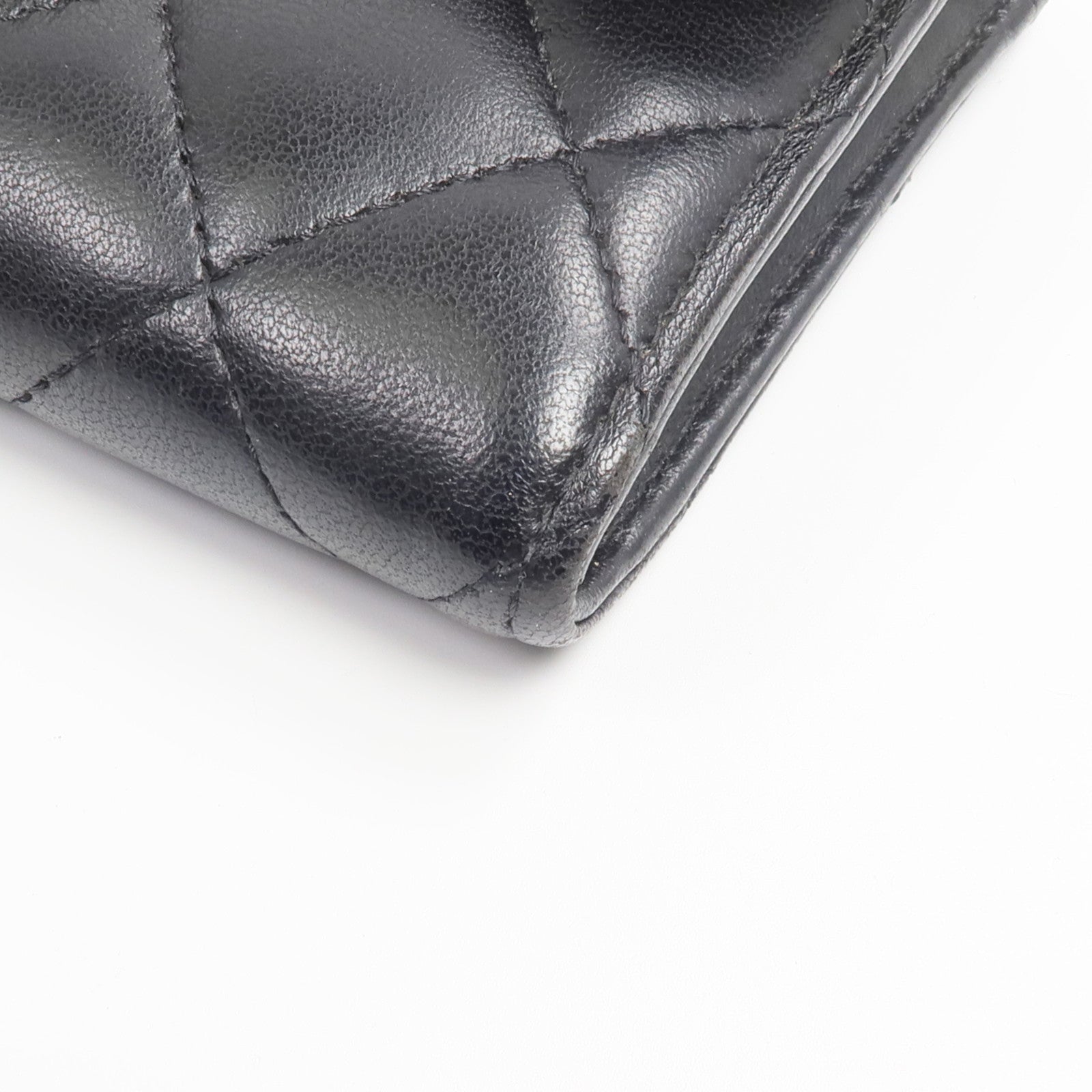 CHANEL 羊皮皮革Classic Long Flap Wallet長錢包