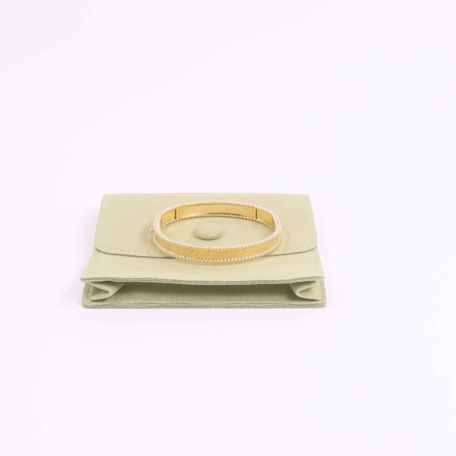 Van Cleef & Arpels 18K黃金Perlee Signature Bracelet手鐲