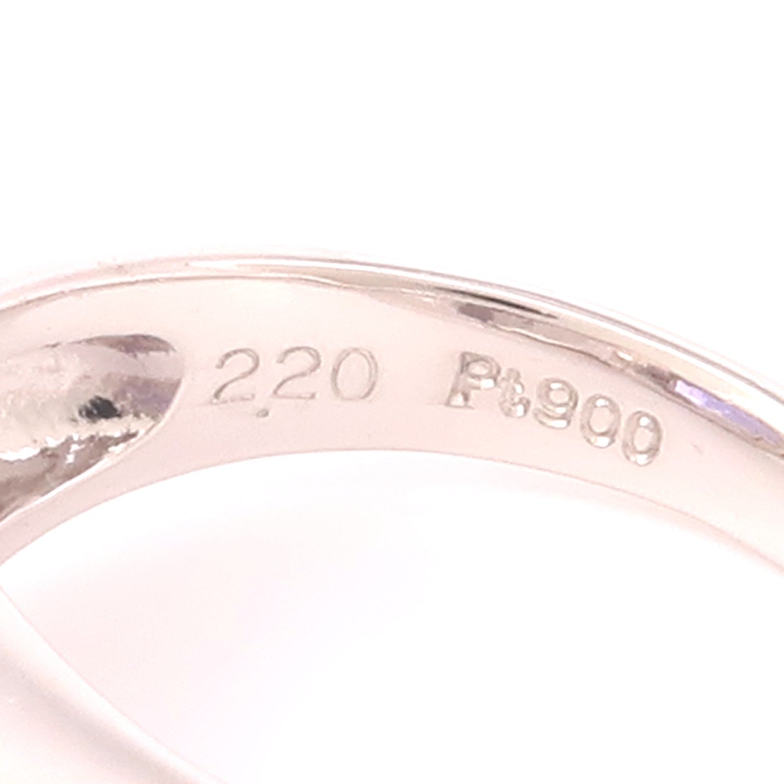 JEWELRY PT900鉑金/Tanzanite/Diamond Ring坦桑石/鑽石戒指US#6.25