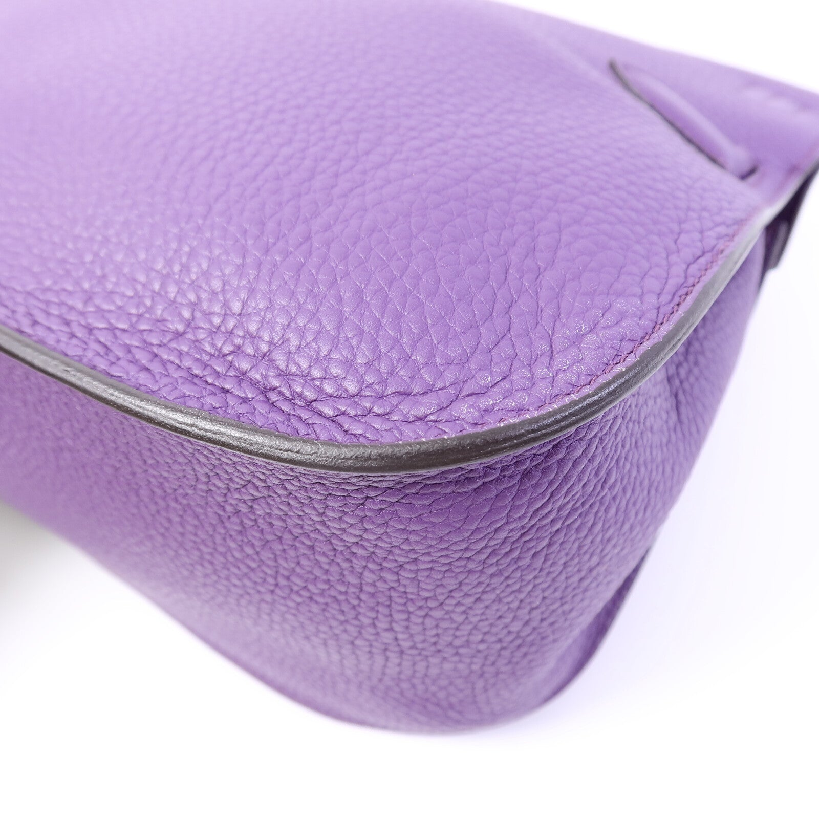 HERMES Clemence皮革Jypsiere 28肩背袋Iris