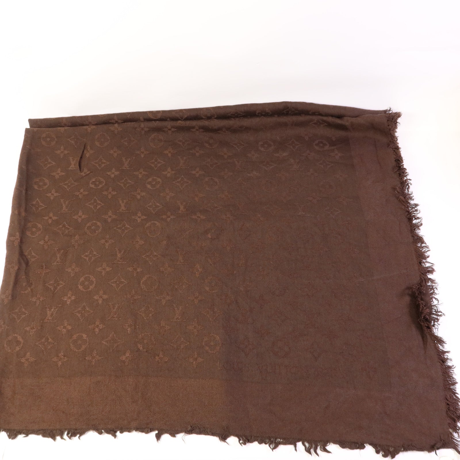 LOUIS VUITTON 絲質/羊毛Scarf頸巾