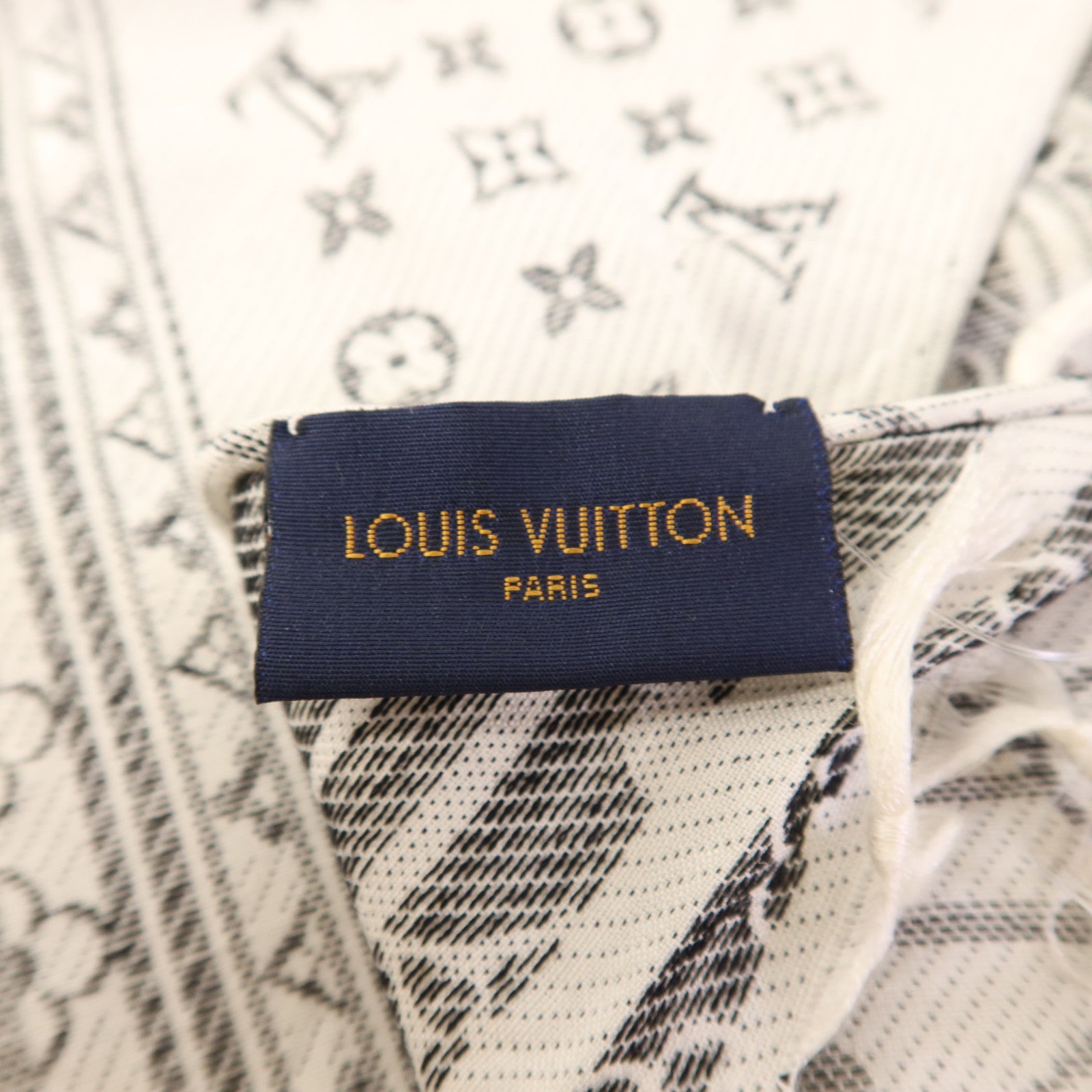 LOUIS VUITTON 絲質/羊毛Scarf絲巾