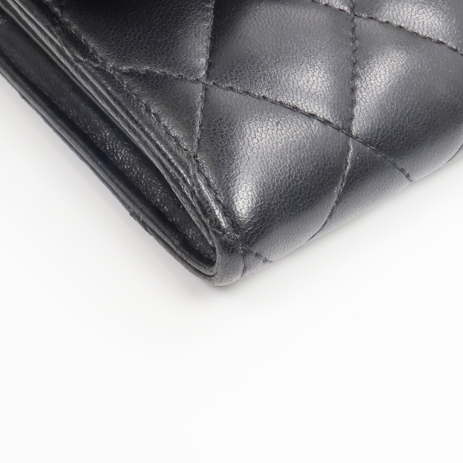 CHANEL 羊皮皮革Classic Long Flap Wallet長錢包