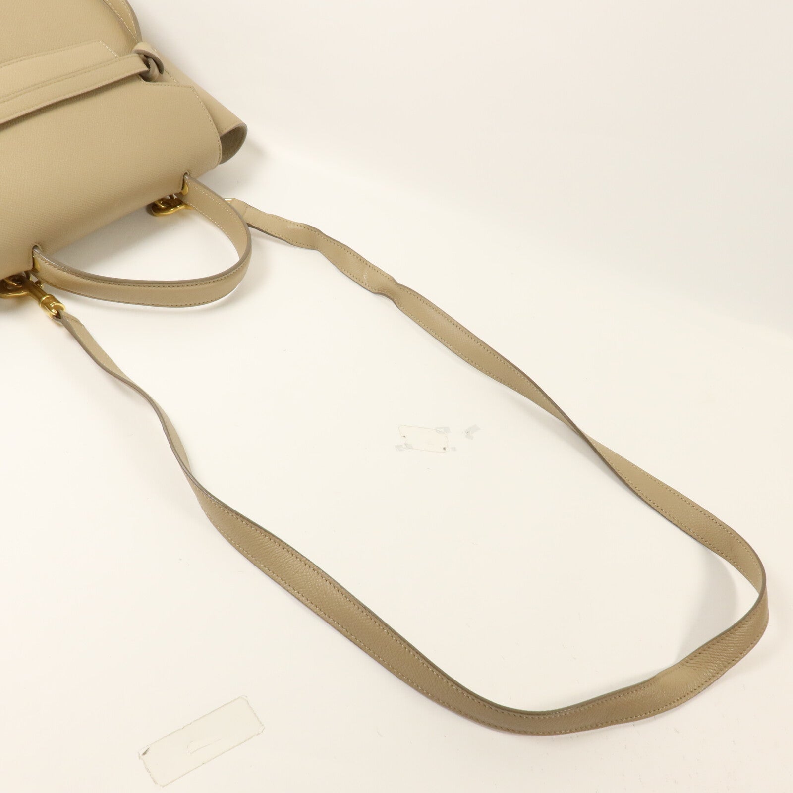 CELINE 牛皮皮革Micro Belt Bag手挽肩背兩用袋