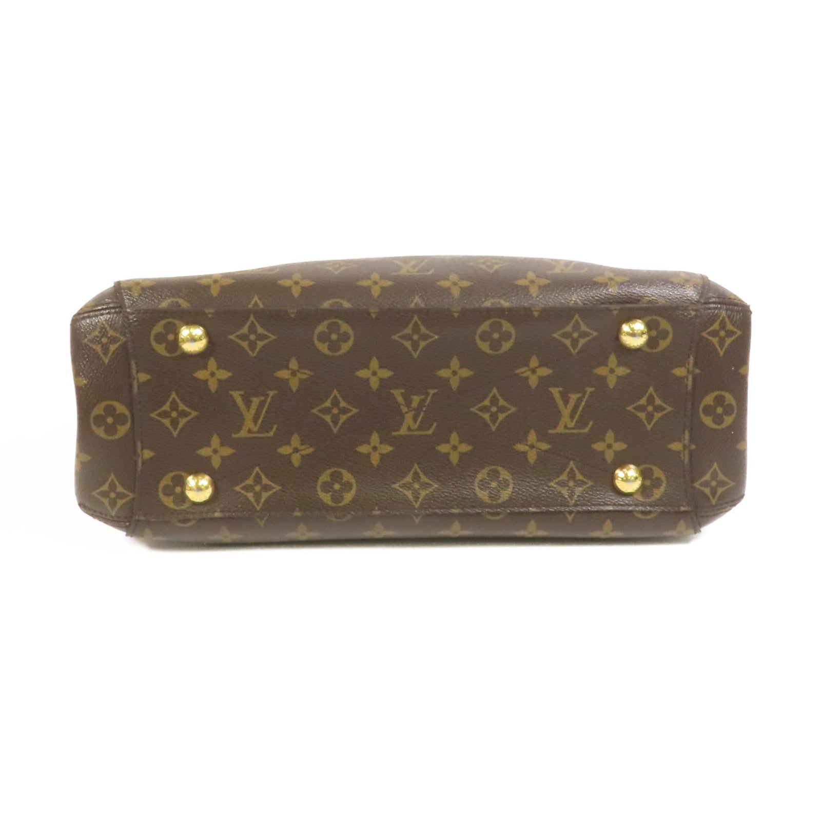 LOUIS VUITTON Monogram Montaigne MM金扣手挽肩背兩用袋