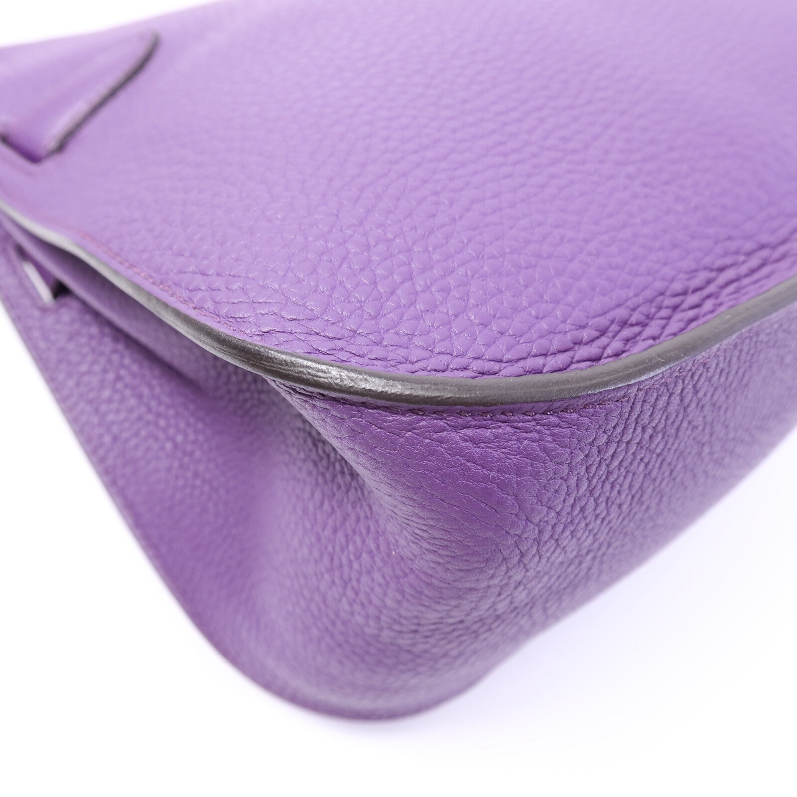 HERMES Clemence皮革Jypsiere 28肩背袋Iris