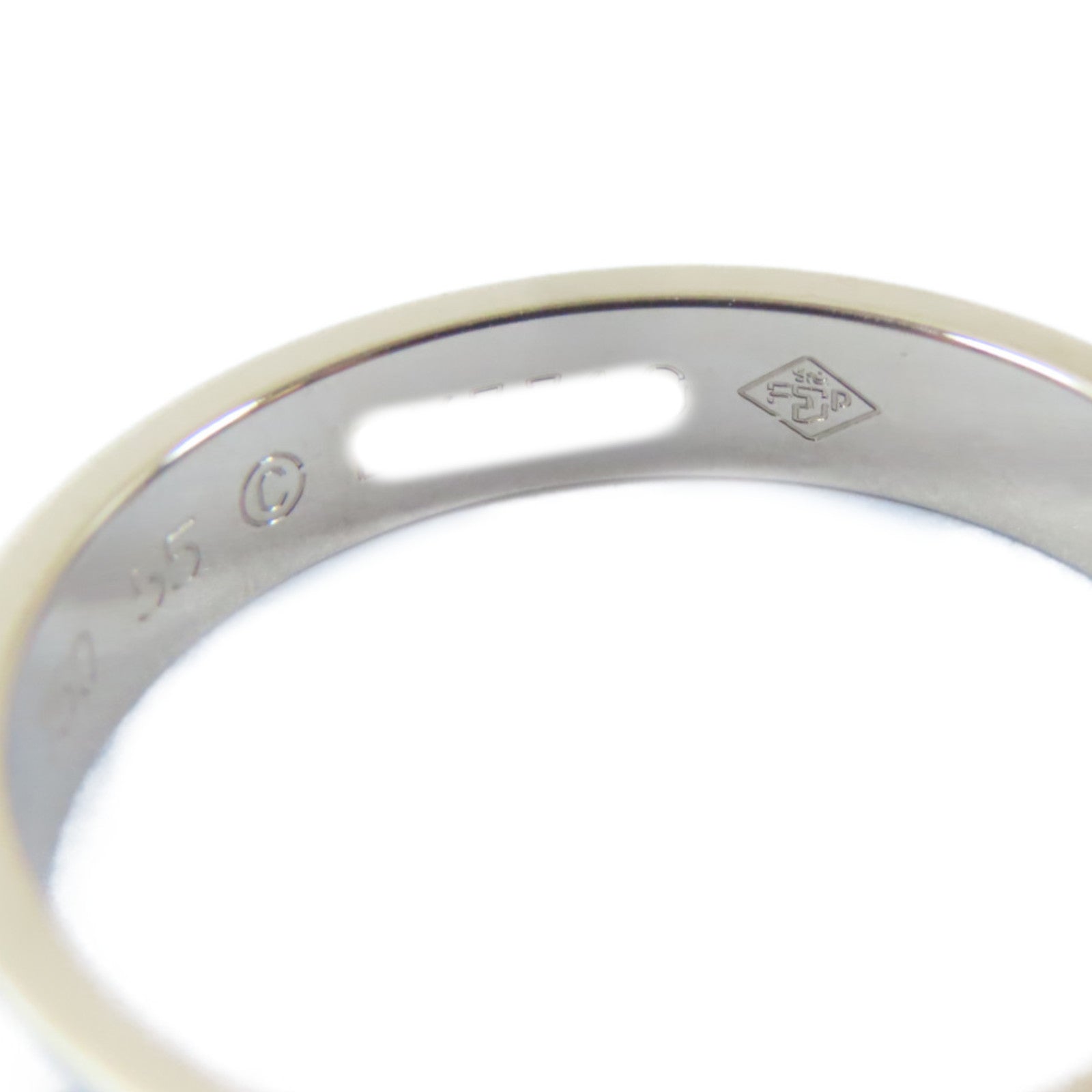 CARTIER 18K白金Mini Love Ring戒指Cartier#55/US#7