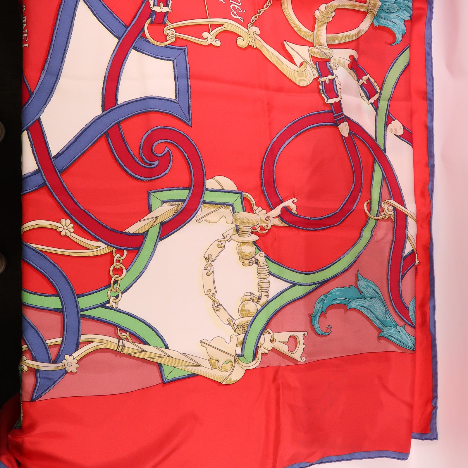 HERMES 絲質Scarf 140X140絲巾