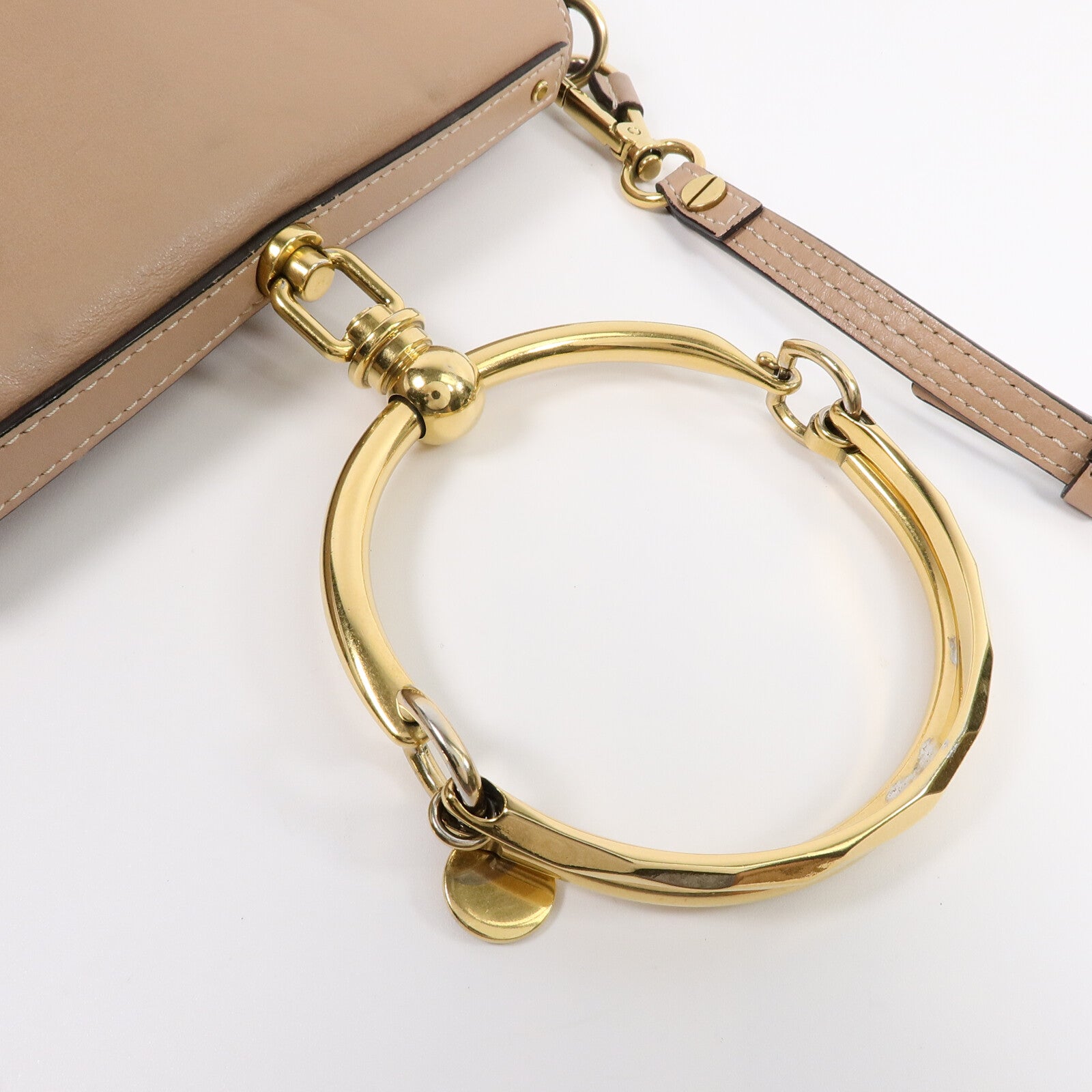 Chloe 牛皮皮革Small Nile Bracelet手挽肩背兩用袋