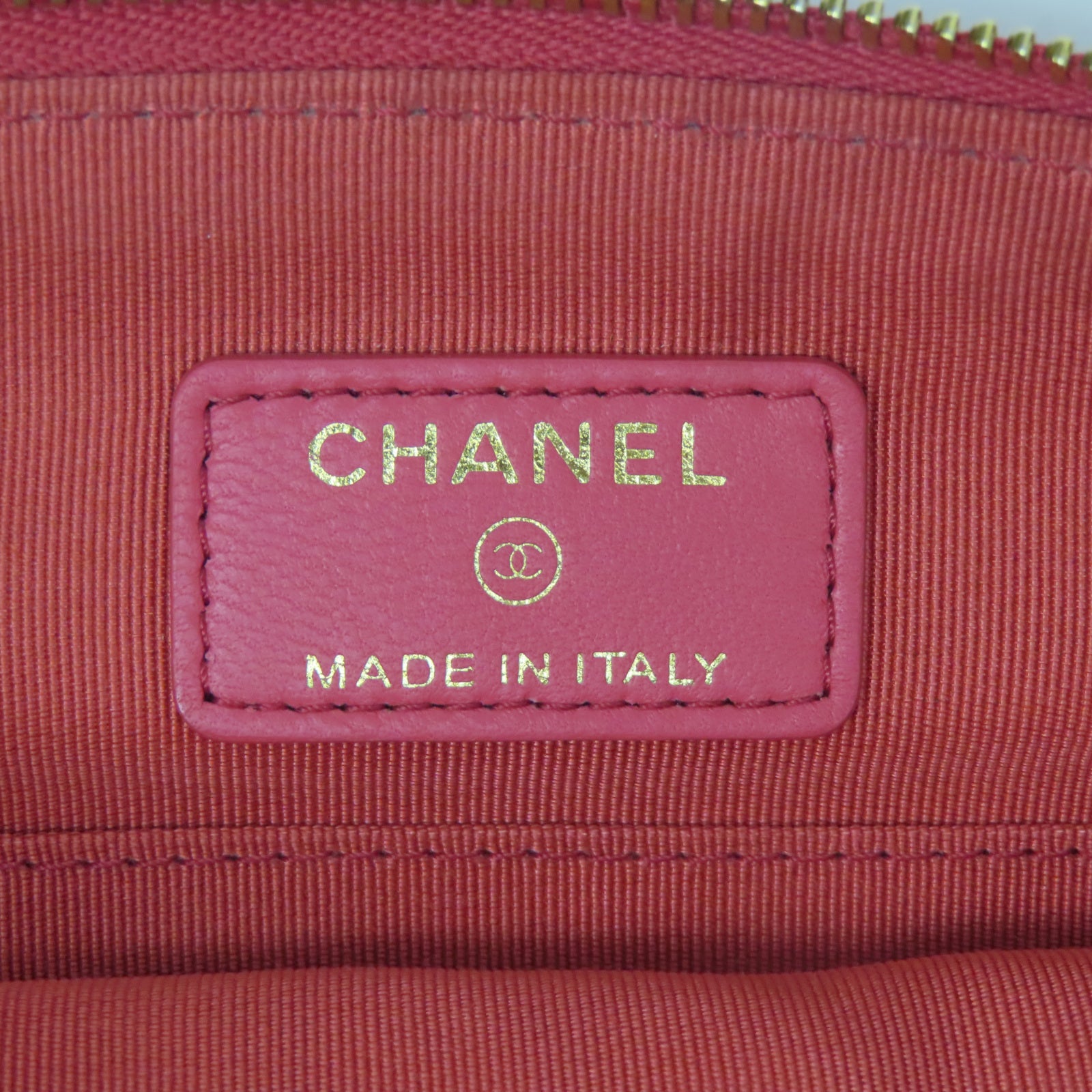 CHANEL 【激減優惠】菱格羊皮皮革Chain Shoulder Bag金扣肩背袋粉紅色