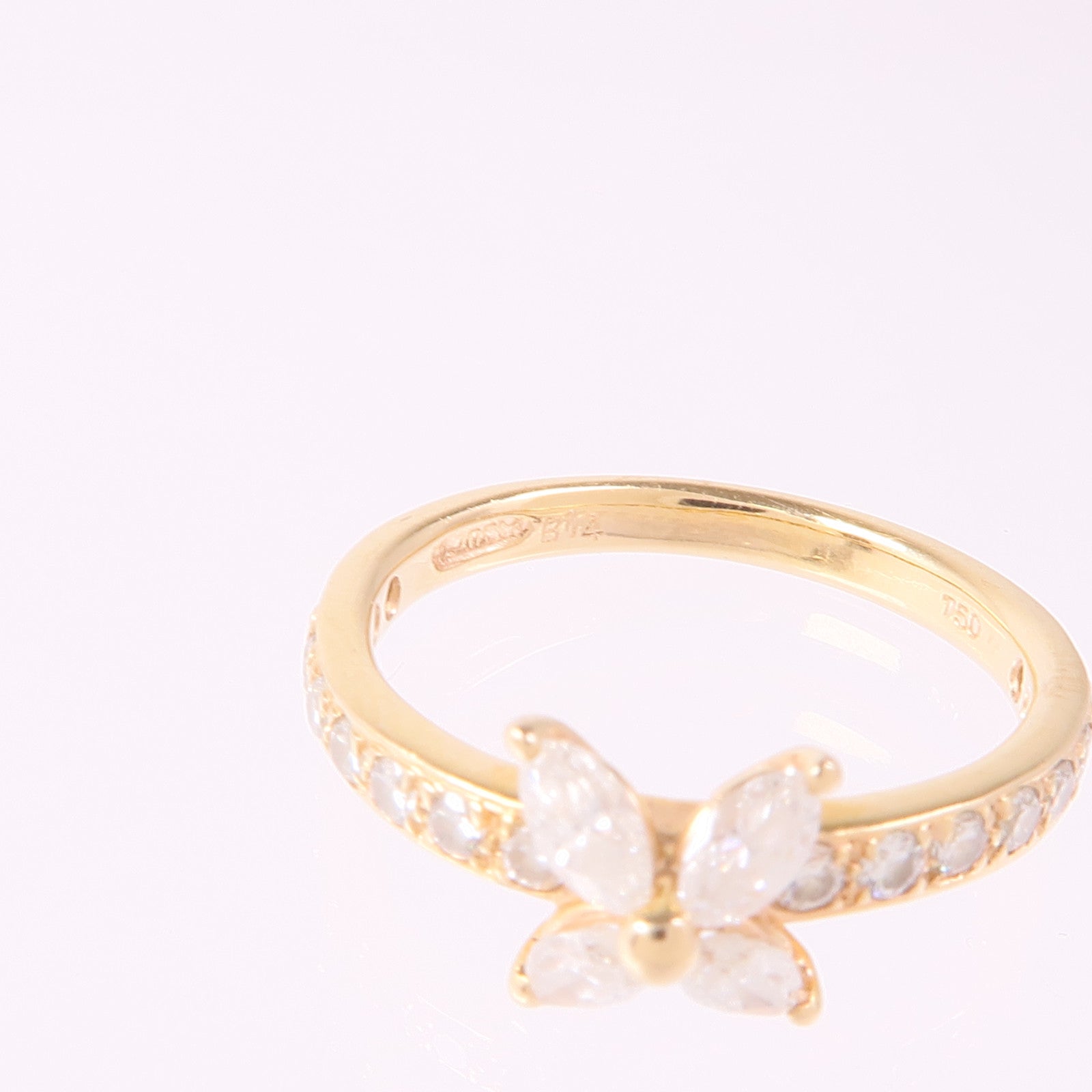 JEWELRY 【激減優惠】18K黃金Diamond Ring鑽石戒指US#6.25